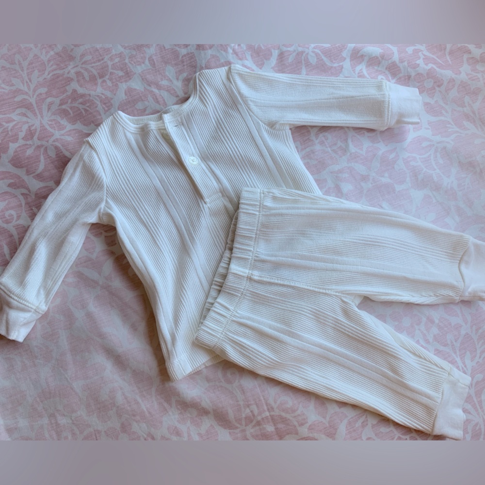 Organic Cotton unisex baby pajama, Size 0-3 months